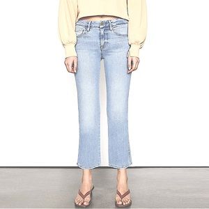 BNWT FRAME Denim Le Hollywood Crop Jeans